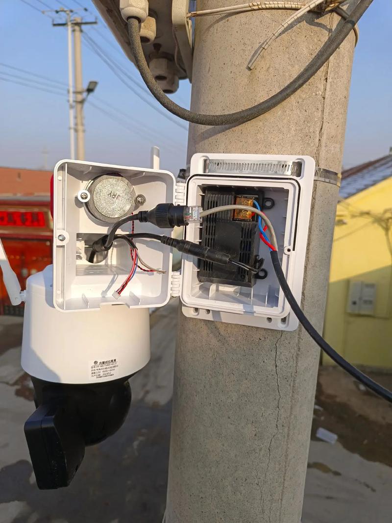 科技護村，平安共建 大張村槍球聯動雙目攝像頭安裝工程圓滿完成